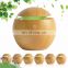Colorful Fragrance Mini Wooden Aromatherapy Ultrasonic Air Humidifier Essential Oil Diffuser Humidifier
