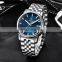 Benyar BY-5144 Business Men Mechanical Wristwatch Automatic Analog Luxury Stainless Steel Man Private Label Watch