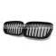 Car Front Gloss Matt Carbon M Color Black 2 Line Double Slat Kidney Grille Grill For BMW X5 E53