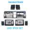 LHD RHD Console Fresh Air Conditioner AC Vent Grille Set For Mercedes Benz W204 C Class C180 C200 220 230 260 C300 350 2007-2011