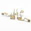 Custom OEM pcb aa battery contacts flat spring