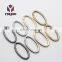 Ellipse Swivel Snap Hook Diversity Of Size Metal Oval Carabiner Snap Hook For Handbag