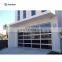 12 X 7 Residential Automatic Aluminum Roll Up Garage Door With Clear Acrylic Glass Plastic Window Inserts