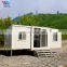Low price wholesale australian standards prefabricated two bedrooms modular foldable portable container house homes