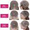 Ash Blonde Highlights Loose Deep Wave Virgin Roots 180% Ombre Human Hair Full Lace Wig for Women 13X6 HD Lace Frontal Wigs