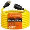 NEMA L14-20P/NEMA14-30R 125/250V Locking Power Supply Cord