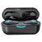 Outdoor Solar Charging Headphones Drahtlose Bluetooth-Ohrh?rer Sportmusik echte HiFi-Stereo-TWS-Ohrst?psel