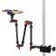 3 Section Articulated Arm Magic Friction Magic Arm Black  Gooseneck Lazy Phone Holder Support Mobile Phone Stand