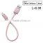 Latest Arrival Fabric Braided 8 pin Data Sync Cable for iphone MFI cable