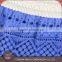 New design promotional soft latest fashion blue knit lace crochet lace skirt for women in stock