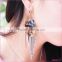 Fashion earings for women 2015 crystal beads earring large tassel earring jewelry