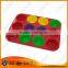 Environment-friendly 6 Holes Round Shape Silicone Ice Moulds