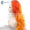 Top Quality Colored Long Style Synthetic Wig Body Wave Lace Front Wig