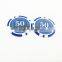 top grade plastic custom sticker poker chips