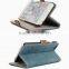 Genuine Leather & Denim Jean Flip Cell Phone Case/Booklet With Card Slots for iPhone 6/6plus for lady/female                        
                                                Quality Choice