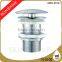 SWD-50145 Bathroom and toilet chrome plated the pop up brass waste