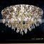 pendant chandelier as wedding deco&Elegant design round crystal led ceiling light