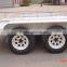 ATV galvanized travel trailer with ball hitch