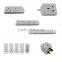 UK socket power strip surge protector 12 way power tower socket