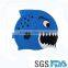2016 kid swim cap cute lovely swimming cap for kids customize shark little fish flower swim caps
