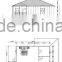 ISO certificated new SGS tested new technology prefabrique mansion villa concrete villa