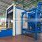 Automatic sand peening room with protable sand blasting tank