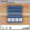 Hot sale office stationery desktop magazines rack with 4 compartments