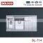 BL-714L New model R19 Italy design stainless steel sink