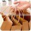 New design custom recycle printed paper bag with handle brown kraft shopping paper gift bag manufacturer