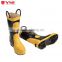 Fireman heat insulation fire proof anti skid rubber fire fighter boots