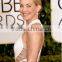 DHL free shipping Kate Hudson White Mermaid Beaded 2015 72nd Golden Globe Awards Evening Gowns Hot Red Carpet Dress TPD334