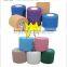 Non-woven elastic vet wrap cohesive bandage