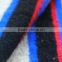 Strips jacquard knit wool fabric for coat