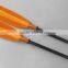 Orange fiberglass kayak paddle with 10 cm adjustable