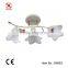 European Classical White Flower Glass Chandelier Ceiling Light