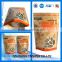 wholesale promotional boutique logo print food packaging bag kraft paper bag with window kraft paper bags for milk powder