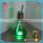 500ml wholesale high quality fashion shiny lamp bulb shape glass juice bottle