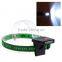 Sensor 3LED Clip-On Clip Cap Light Induction Headlight Head Lamp Outdoor Night Fishing Hunting Camping USB Rechargeable