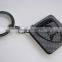 Grenade Shaped Carbon Fiber Keychain, Various shapes carbon fiber keychain