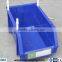 Plastic spare parts bins for warehouse storage