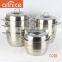 Allnice- German Quality standard high quality steamer pots with matt finish