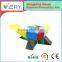 Colour recognition Pre-school Learning safe magnetic construction 3d Puzzle Plastic Toy