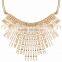 New Design Fashion Crystal Necklaces Women Luxury Statement Diamond Necklace Jewelry SKA8451