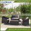 Aluminium frame flat rattan furniture sale online