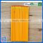 2016 wholesale customized school with eraser of yellow HB pencil