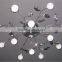 2015 Modern silver ceiling lamp light fixture for LED with CE