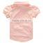 2016 Baby girl coton woven shirt