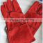 welder gloves / Yellow leather Gloves/ Safety Welding Gloves Level A