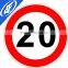 Reflective adhesive Diversion right traffic sign