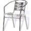 0503outdoor garden aluminum good quality stackable dining table and chair set YC001 YT1